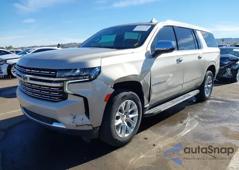 2021 Chevrolet Suburban 2Wd Premier z USA, uszkodzony, nr VIN 1GNSCFKD7MR492702